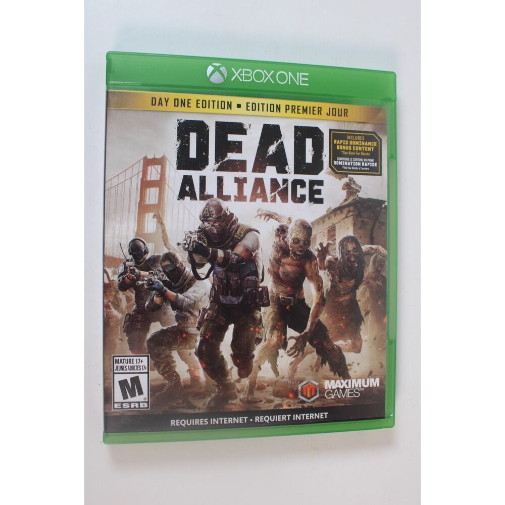 Dead Alliance (Microsoft Xbox One, 2017) Authentic, tested/works